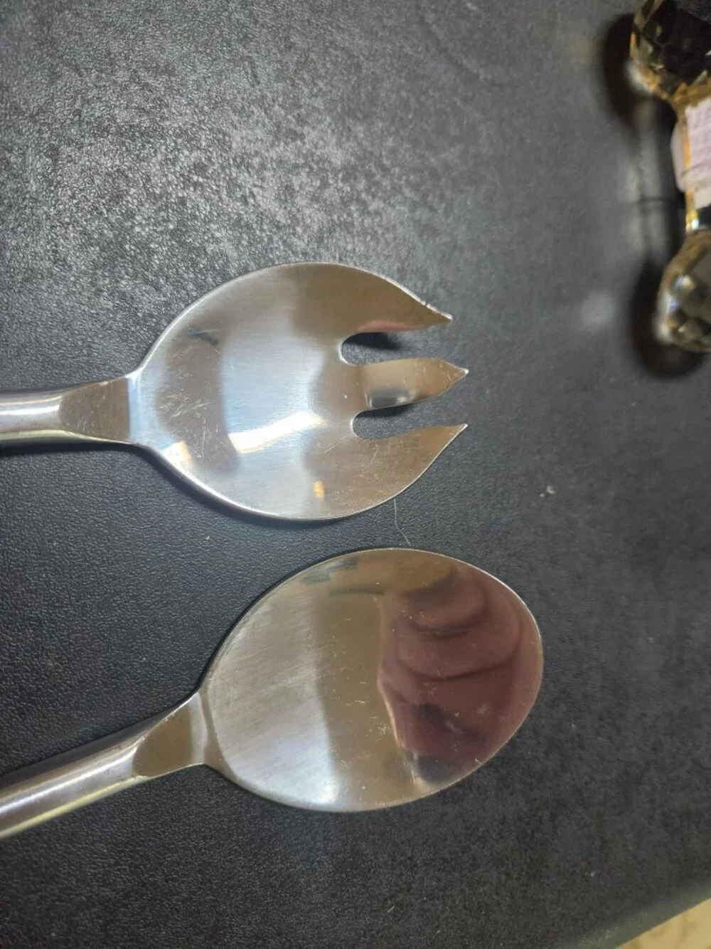SPODE BLUE ITALIAN SALAD SERVERS